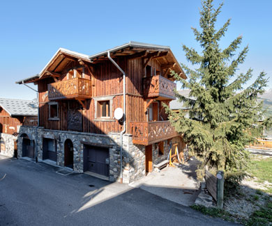 Le Chalet à louer Tsanteleina à Montchavin